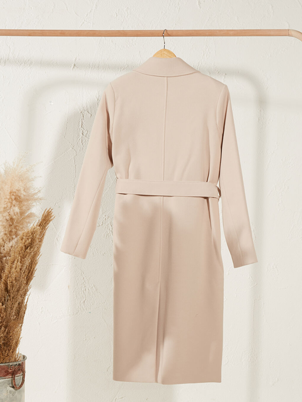 Woman BEIGE Coatigan-1