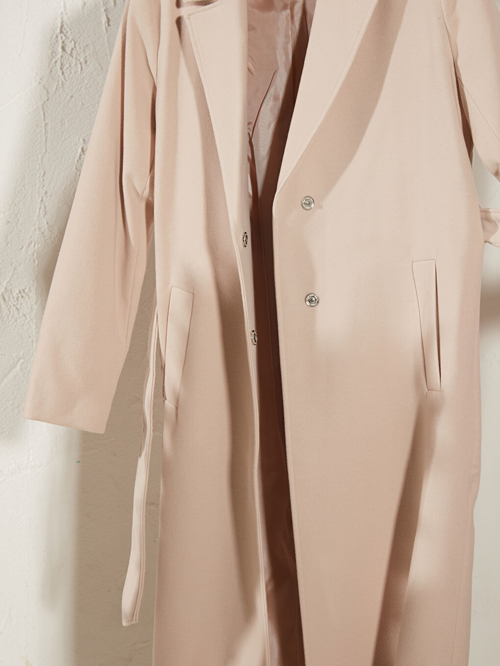 Woman BEIGE Coatigan-2