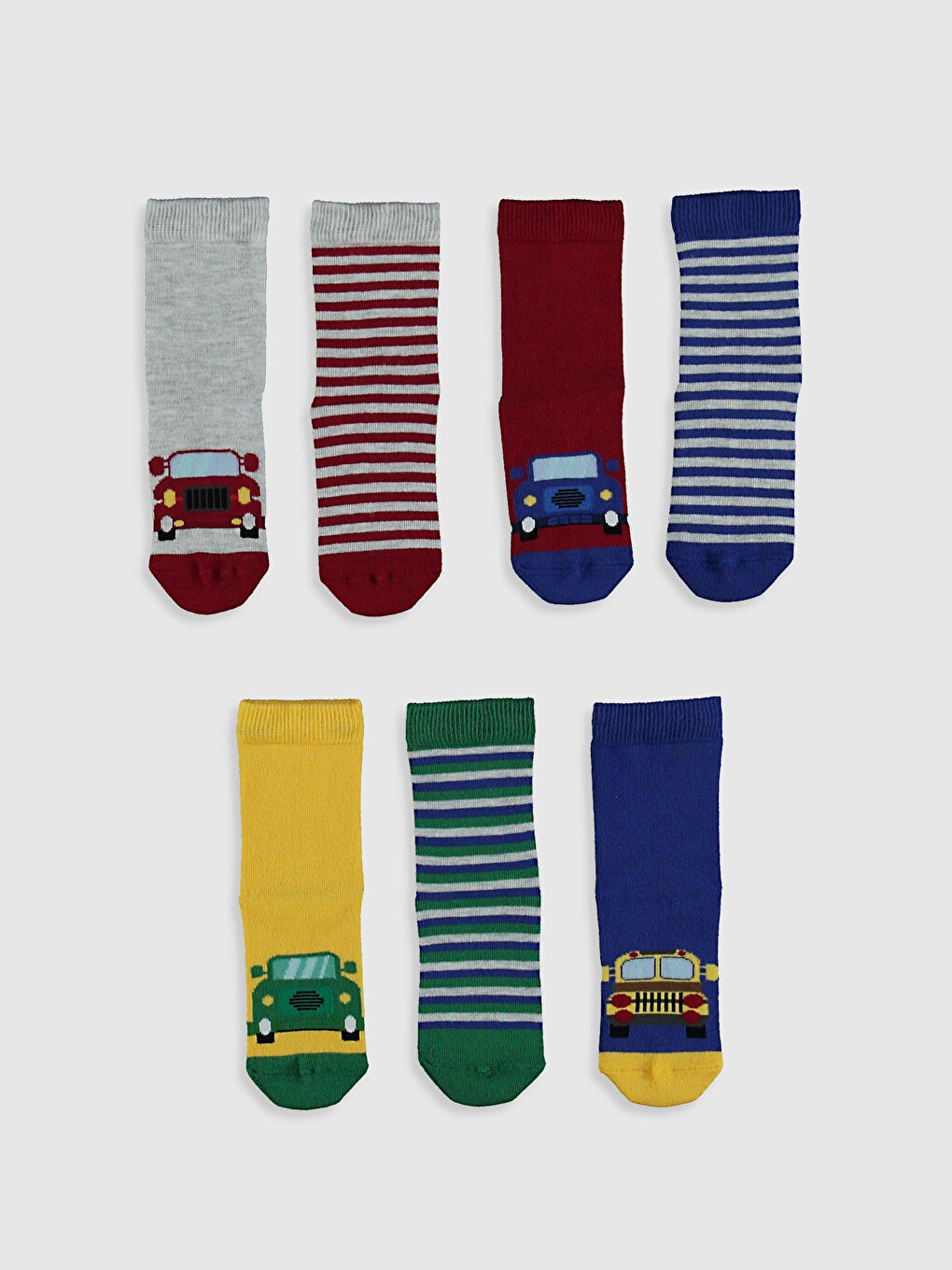 Boys' Ankle Socks 7 Pack-1