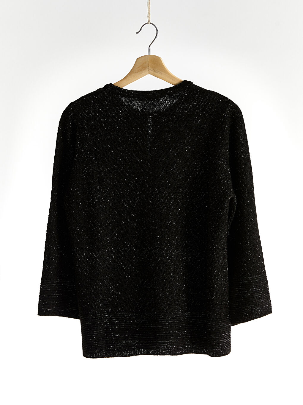 Кардиган из тонкого трикотажа с круглым вырезом для женщин-2