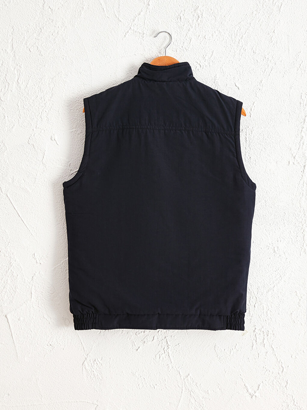 Gilet à fermeture éclair avec col cheminée-5