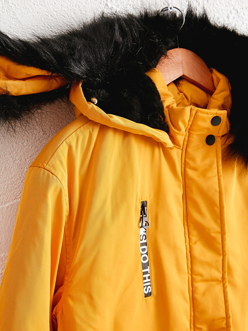 Heavy Parka with Hood-3