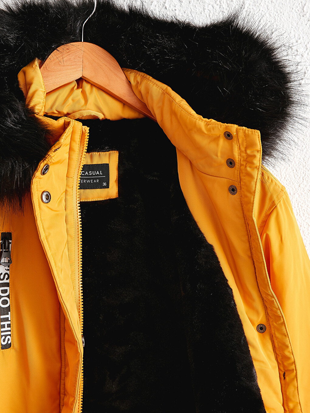Heavy Parka with Hood-4