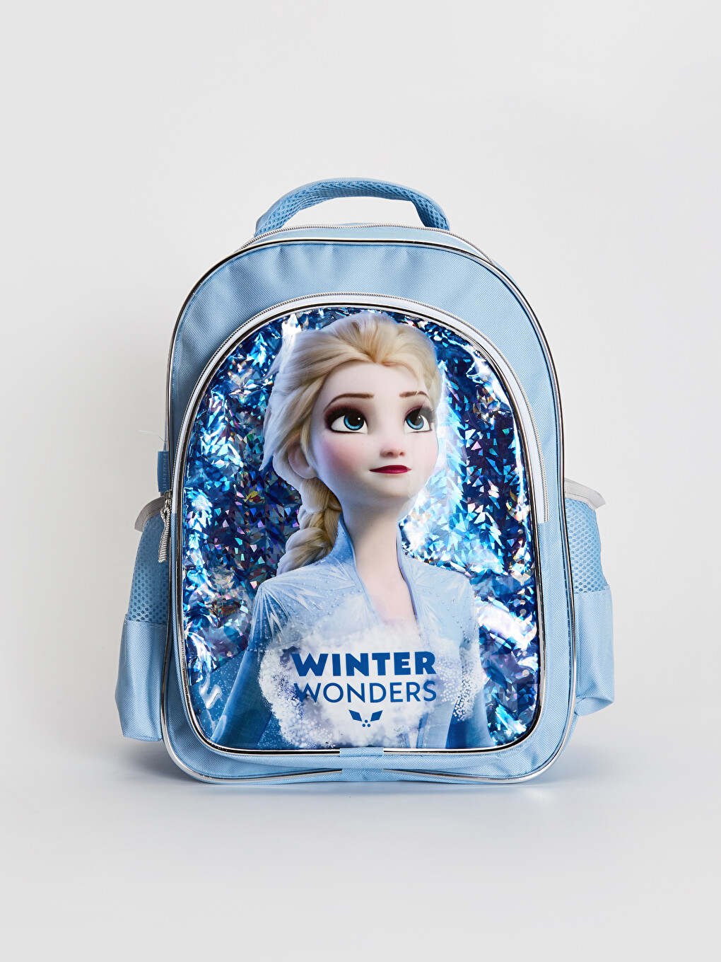 Mavi Kız Çocuk Elsa Frozen Sırt Çantası