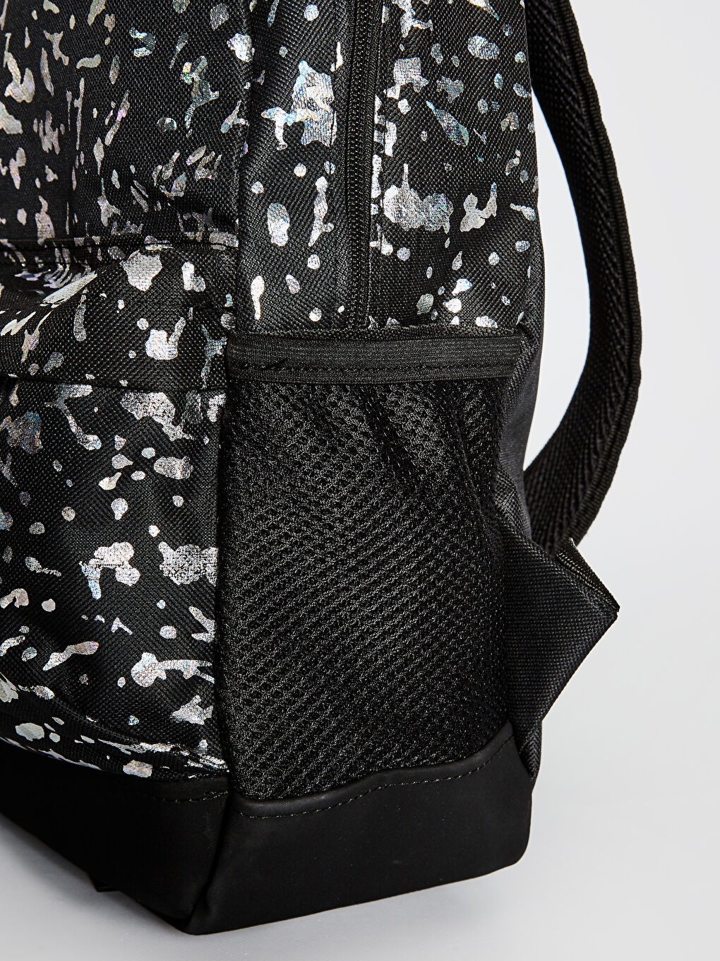 Siyah Kız Çocuk Baskılı Sırt Çantası-3