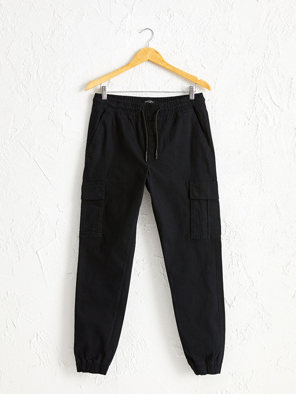 Slim Fit Gabardine Jogger Trousers