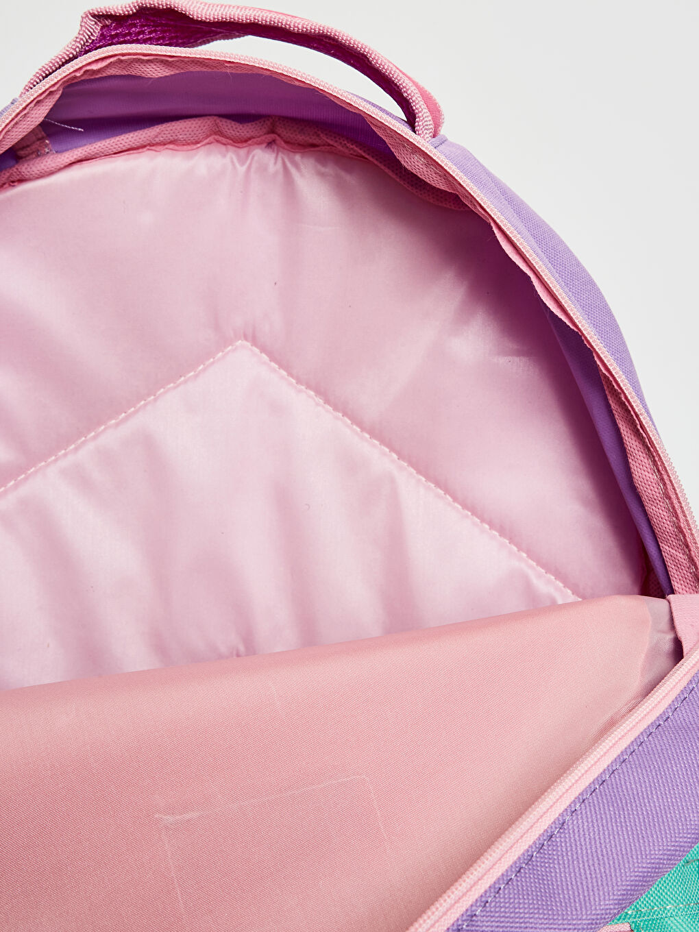 Girls Color Block Backpack-2