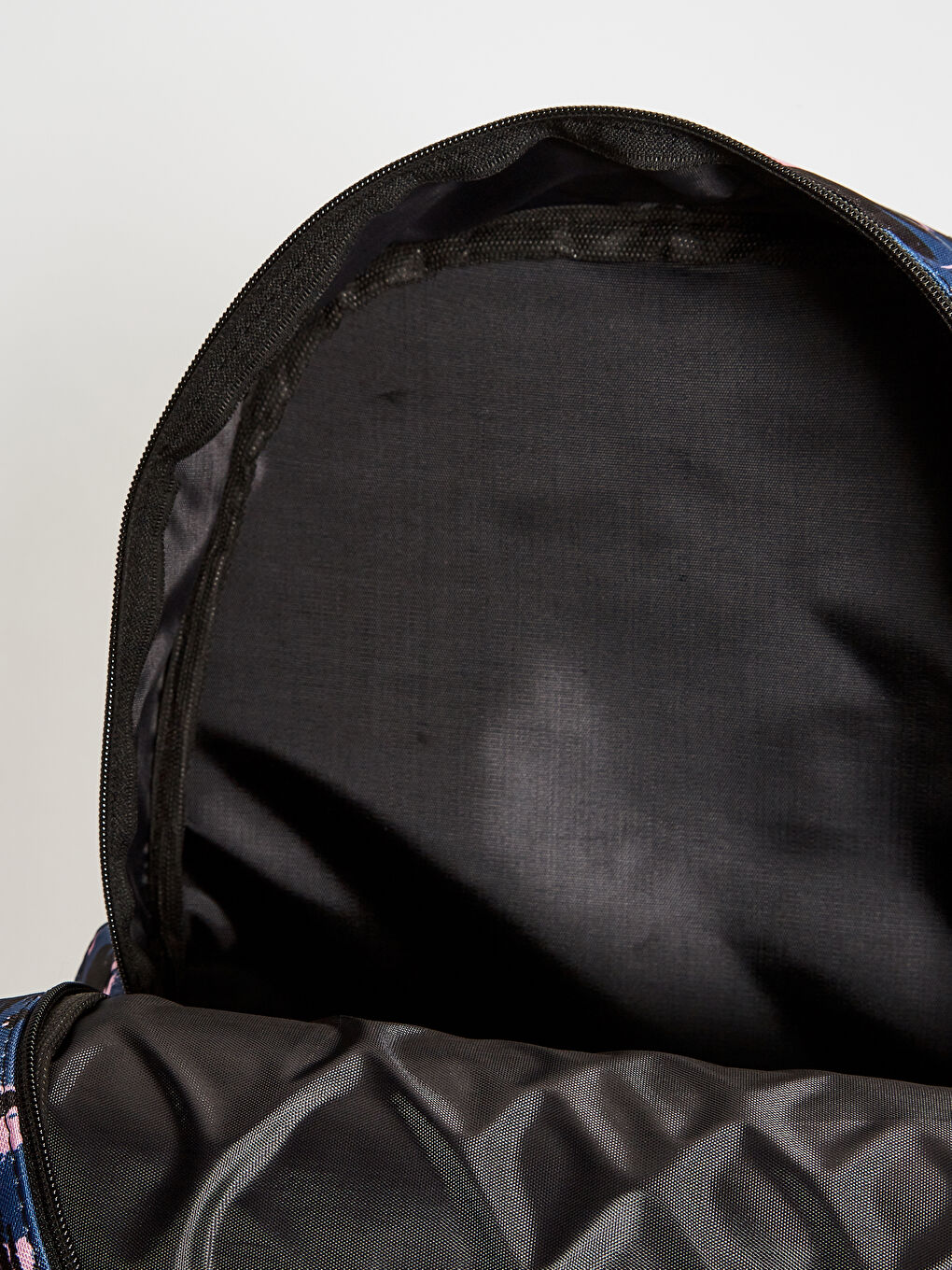 Lacivert Kız Çocuk Baskılı Sırt Çantası-3