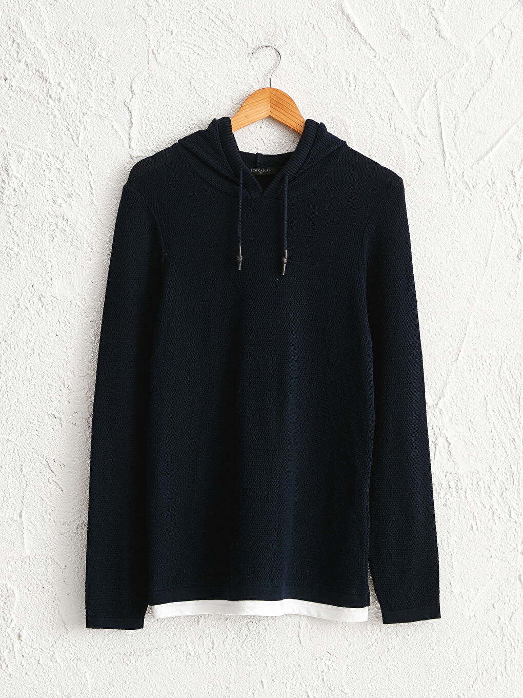 XSIDE Strickpullover mit Kapuze -0W2909Z8-PA5