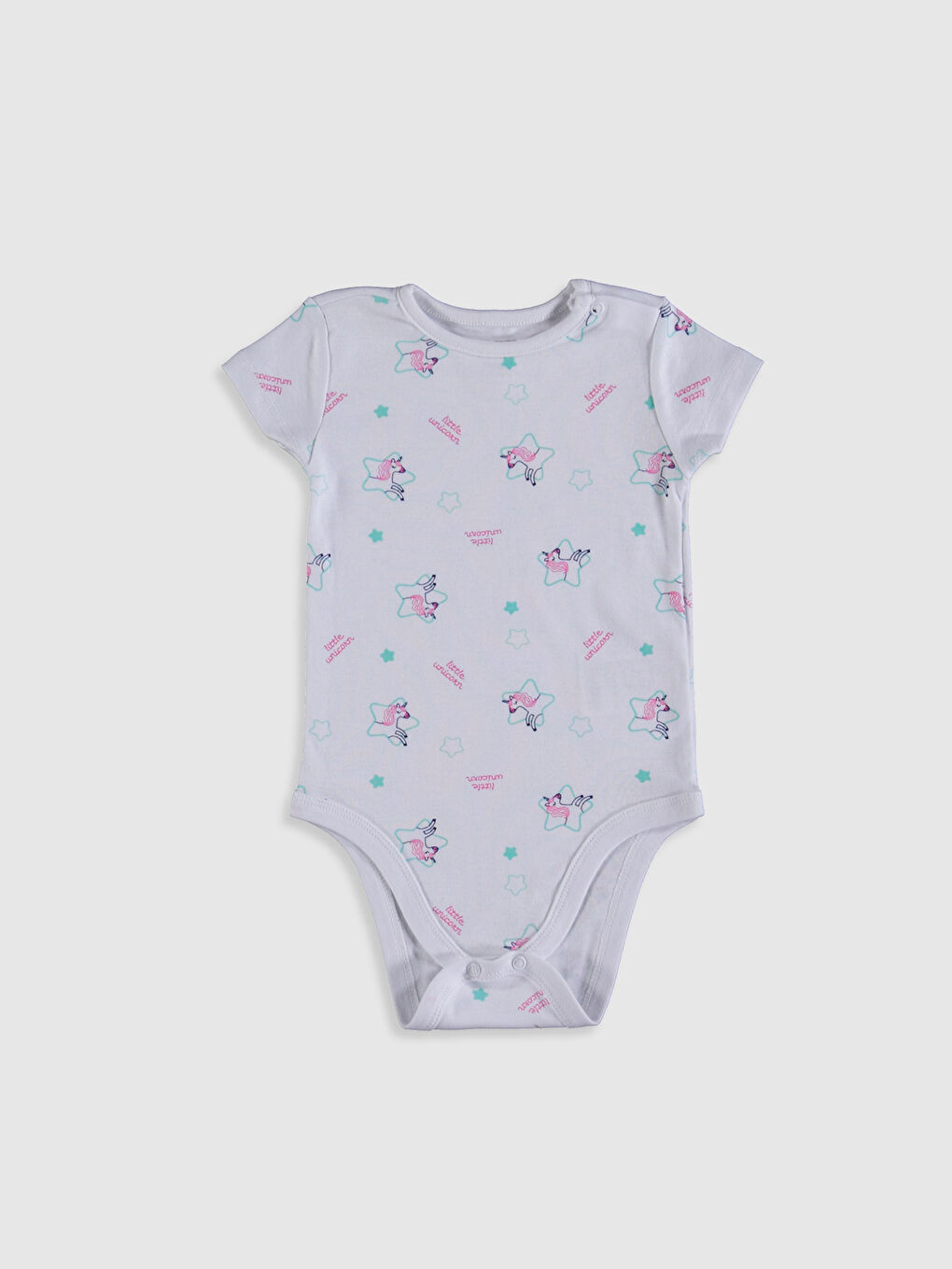 2-pack Baby Girl's Cotton Bodysuit-3