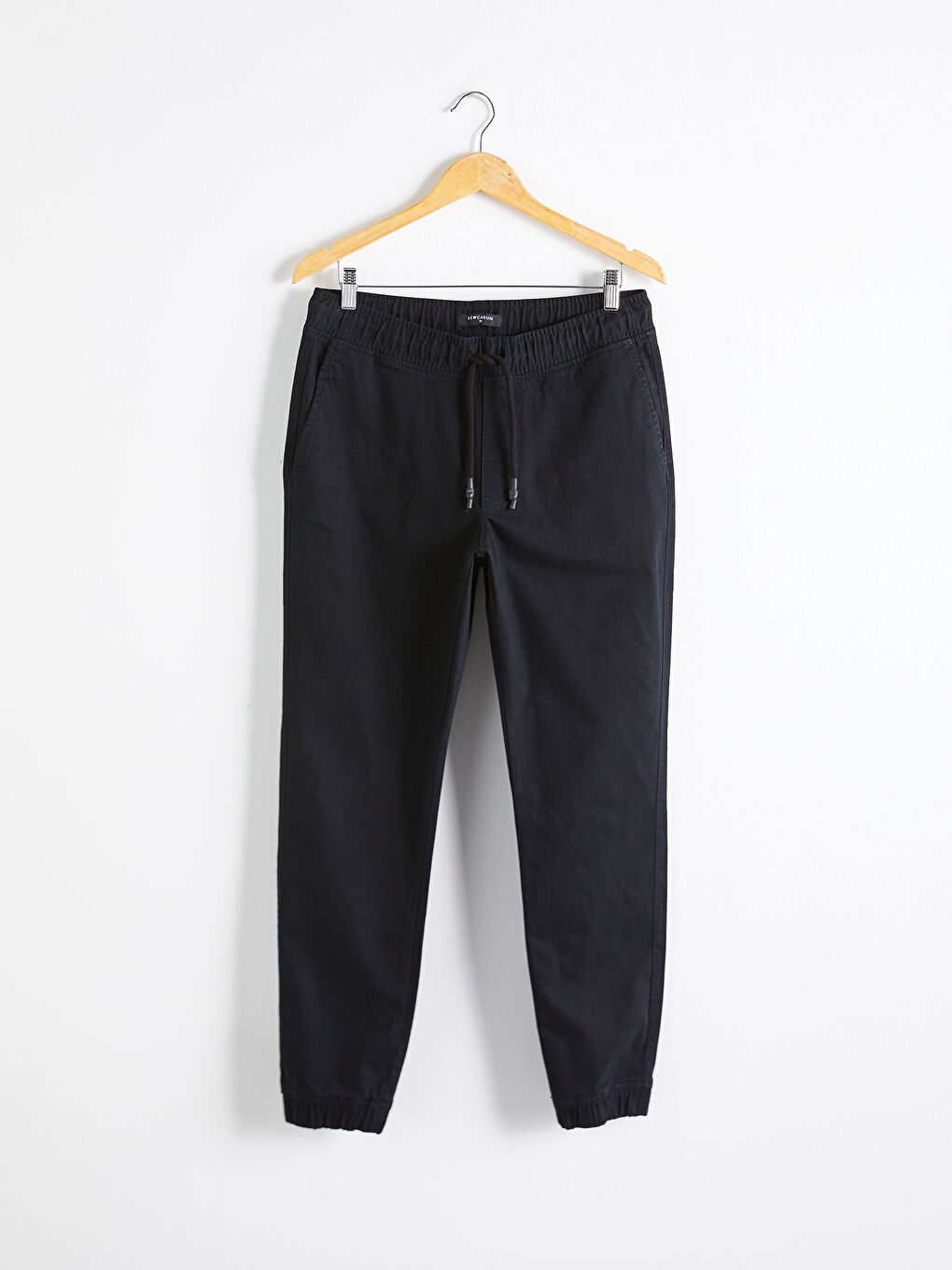 Slim Fit Gabardine Jogger Trousers-7