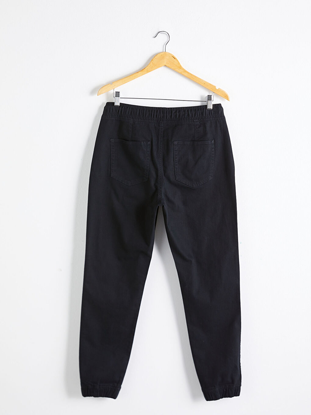 Slim Fit Gabardine Jogger Trousers-25