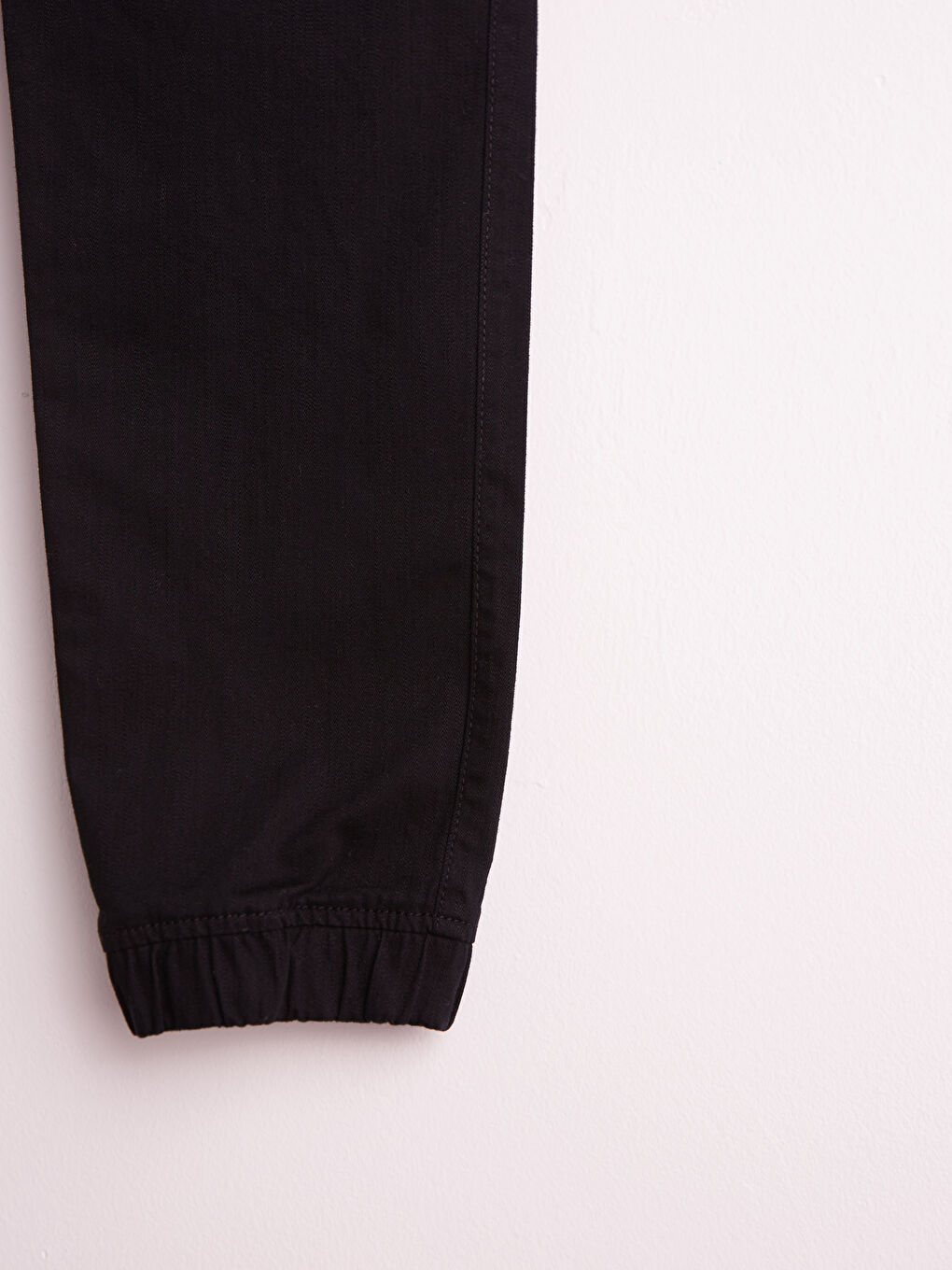 Slim Fit Gabardine Jogger Trousers-17