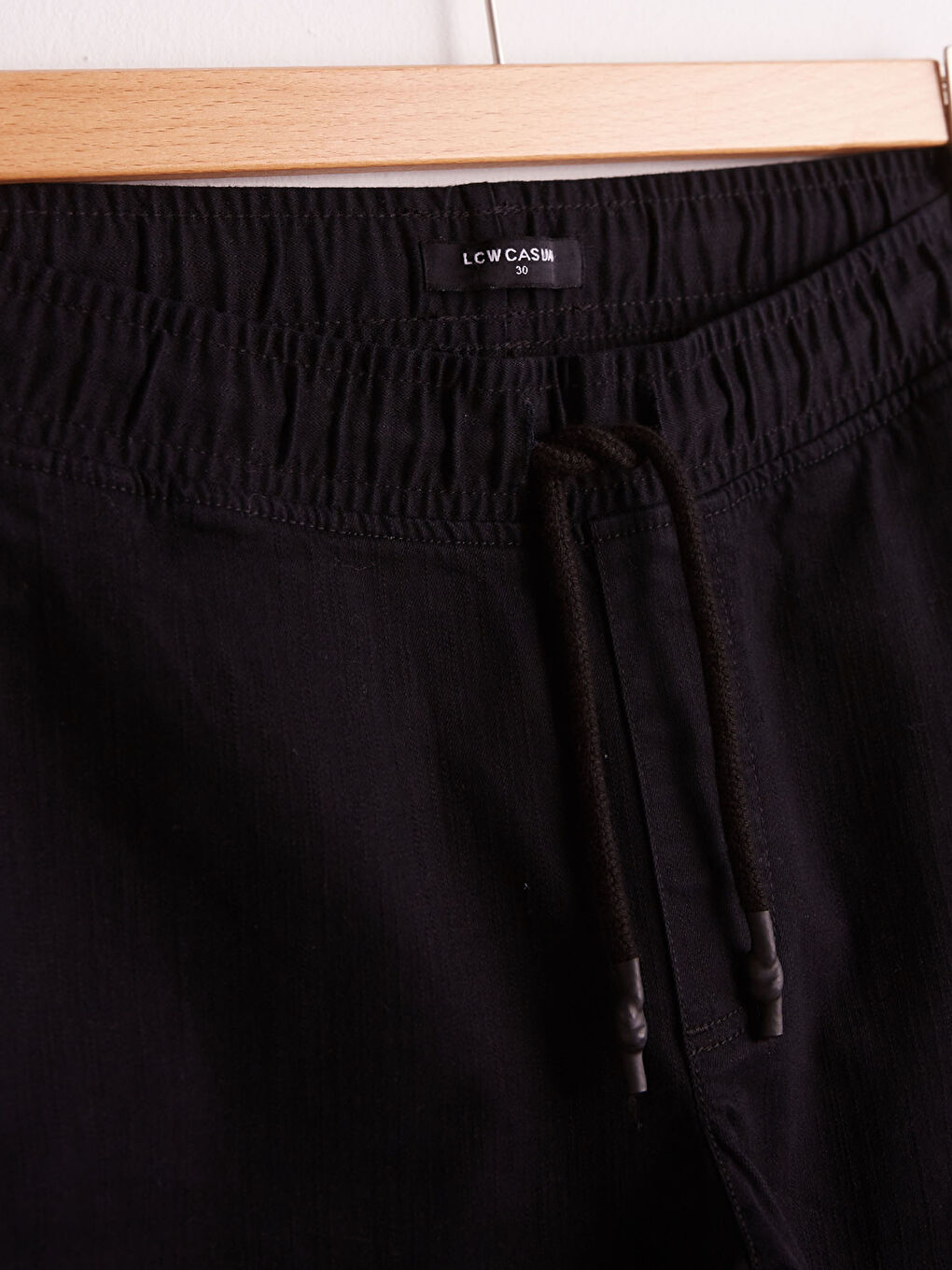 Slim Fit Gabardine Jogger Trousers-16
