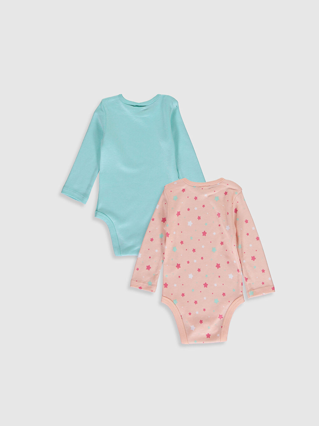 2-pack Baby Girl's Cotton Bodysuit-1