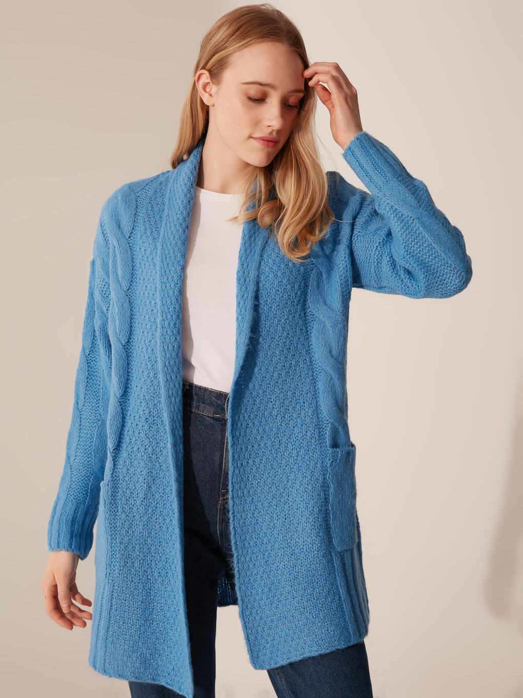 Lc/lc Video LCW Vision Cardigan À Manches Longues Et Coupe Confortable Pour Femmes ...
