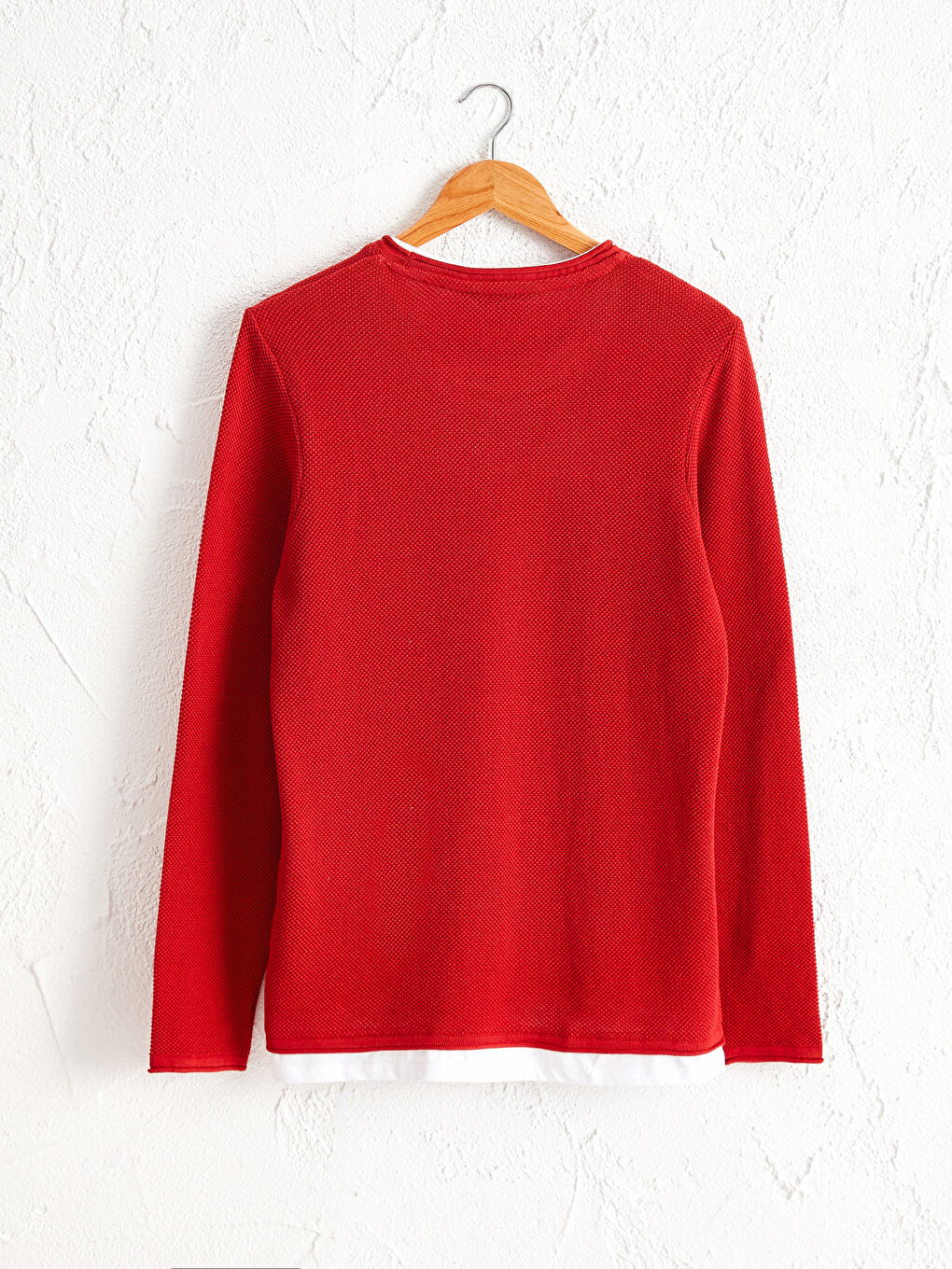 Crew Neck Plain T-Shirt-1
