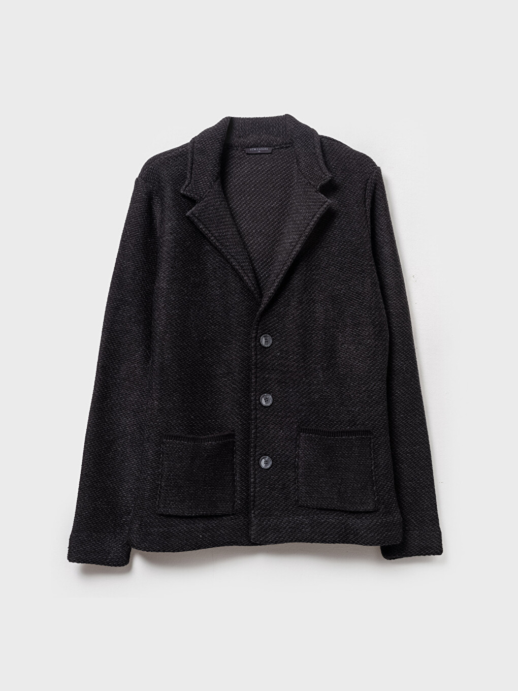 Man Black Cardigan