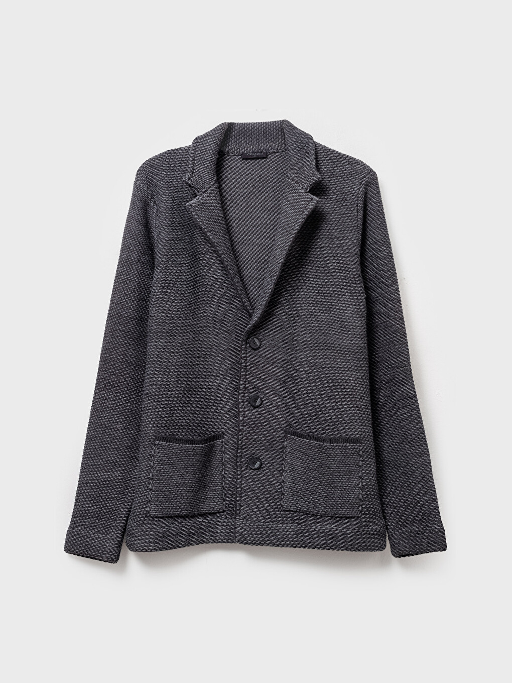 Patterned Men's Knit Cardigan