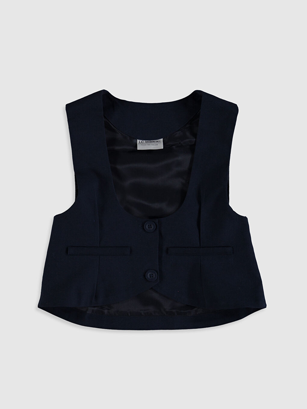 LCW Kids Mädchen DUNKELBLAU Weste -0W3127Z4-HRC