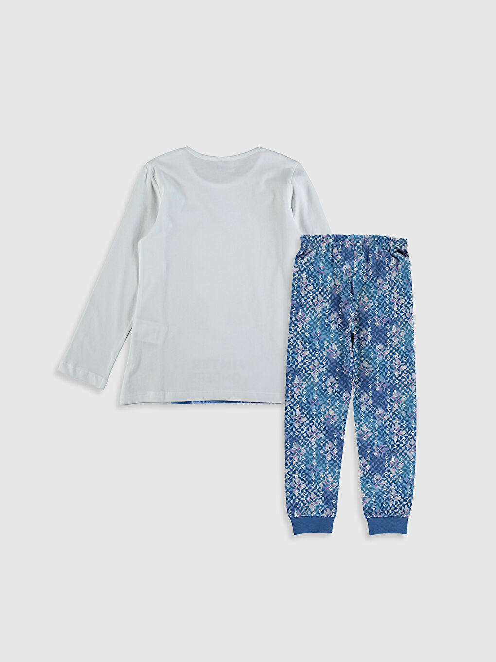 Girl's Elsa Printed Pyjamas Set-1
