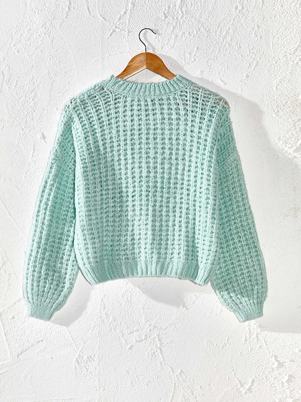 Трикотаж өрнекті жемпір-1