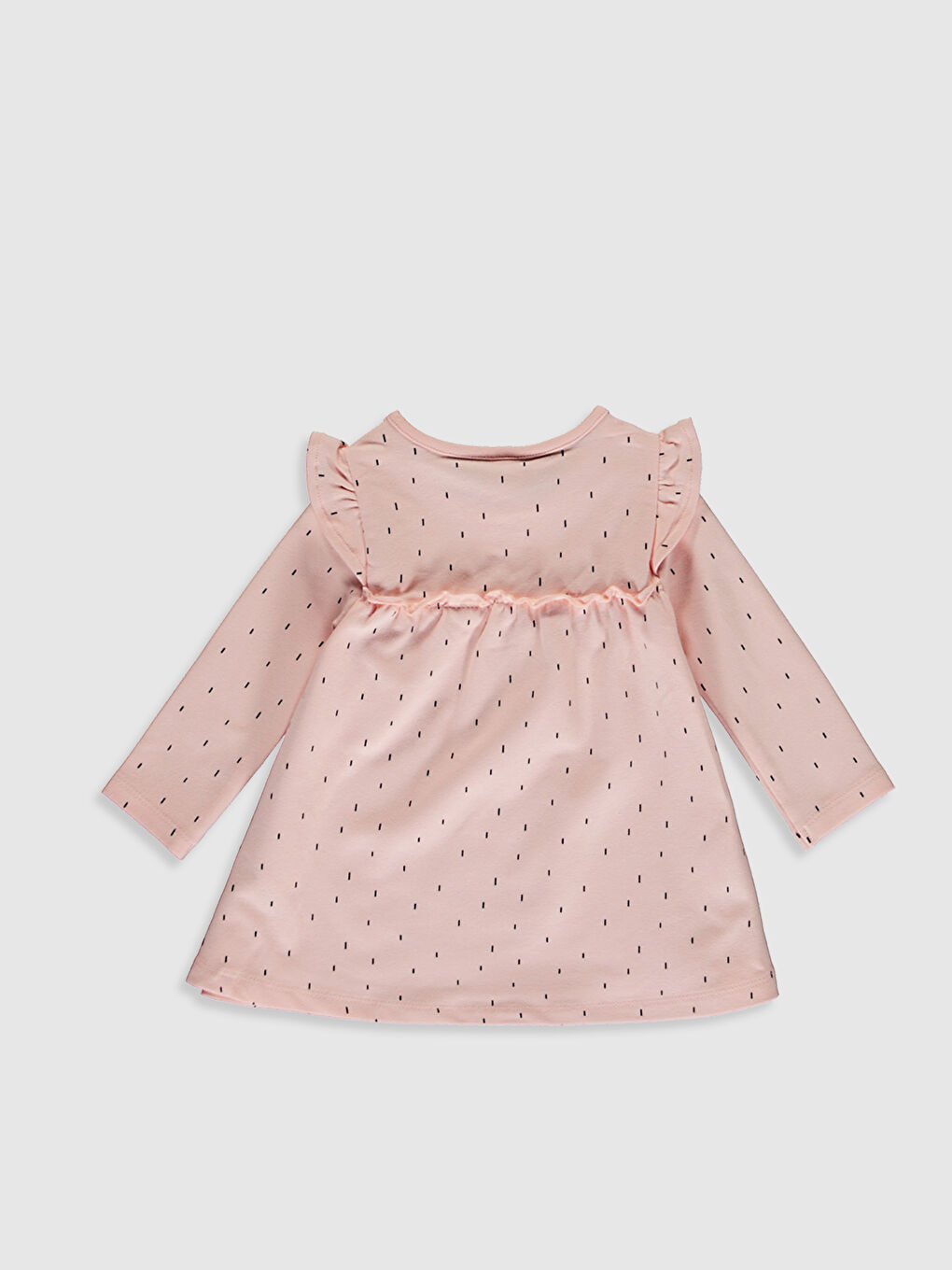 LCW baby Kız Bebek Elbise ve Külotlu Çorap -0W3292Z1-LT4