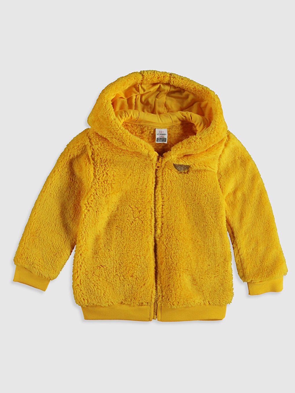Baby Girl's Plush Cardigan