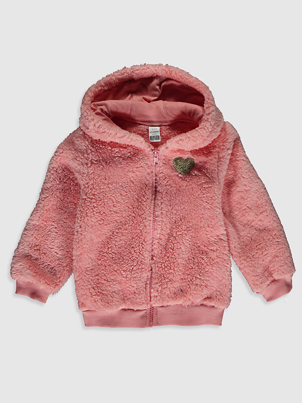 Pembe Kız Bebek Pelüş Hırka