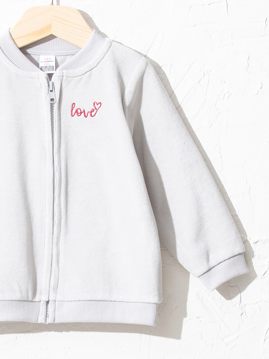 Baby Girls' Zip-Up Sweatshirt-2