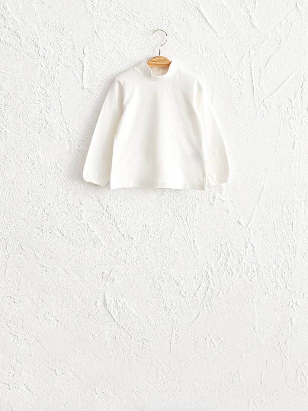 Базовая хлопковая футболка для малышей-девочек