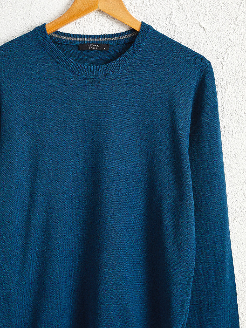 LCWAIKIKI Basic Crew Neck Basic Tricot Jumper -0W3313Z8-ECM