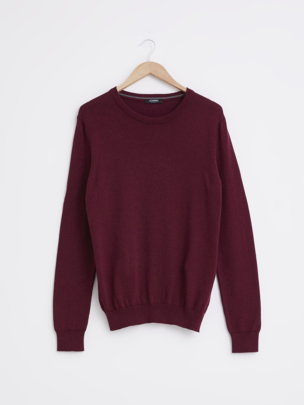 Crew Neck Basic Knitwear Sweater
