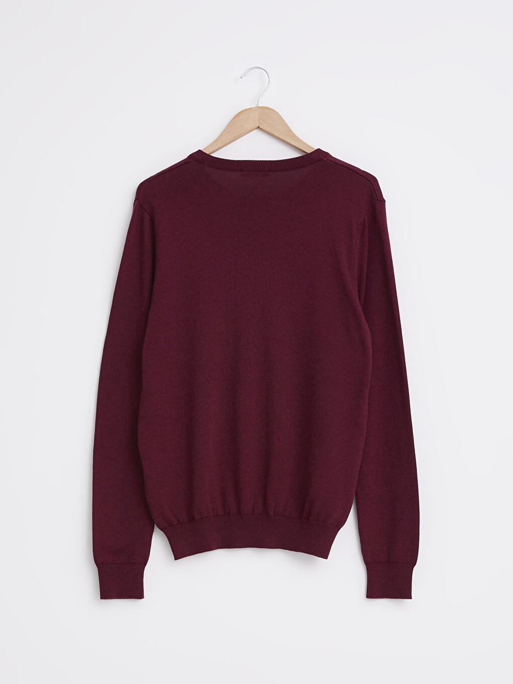 Crew Neck Basic Knitwear Sweater-1