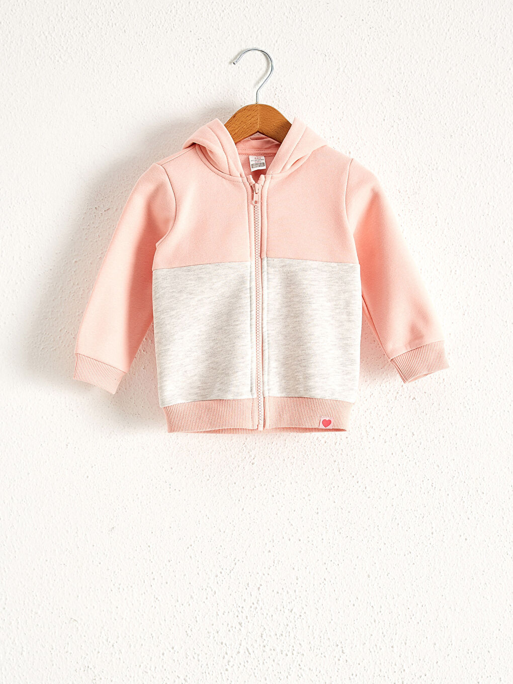 سويت شيرت بسحاب للبنات الرضع