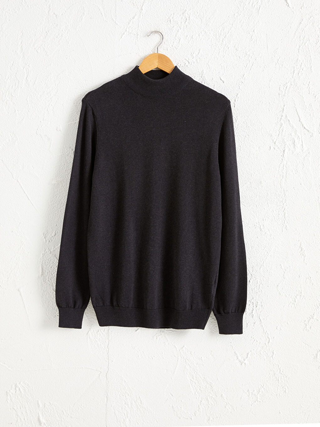 LCWAIKIKI Basic Halber Rollkragen Strickpullover -0W3321Z8-D6X