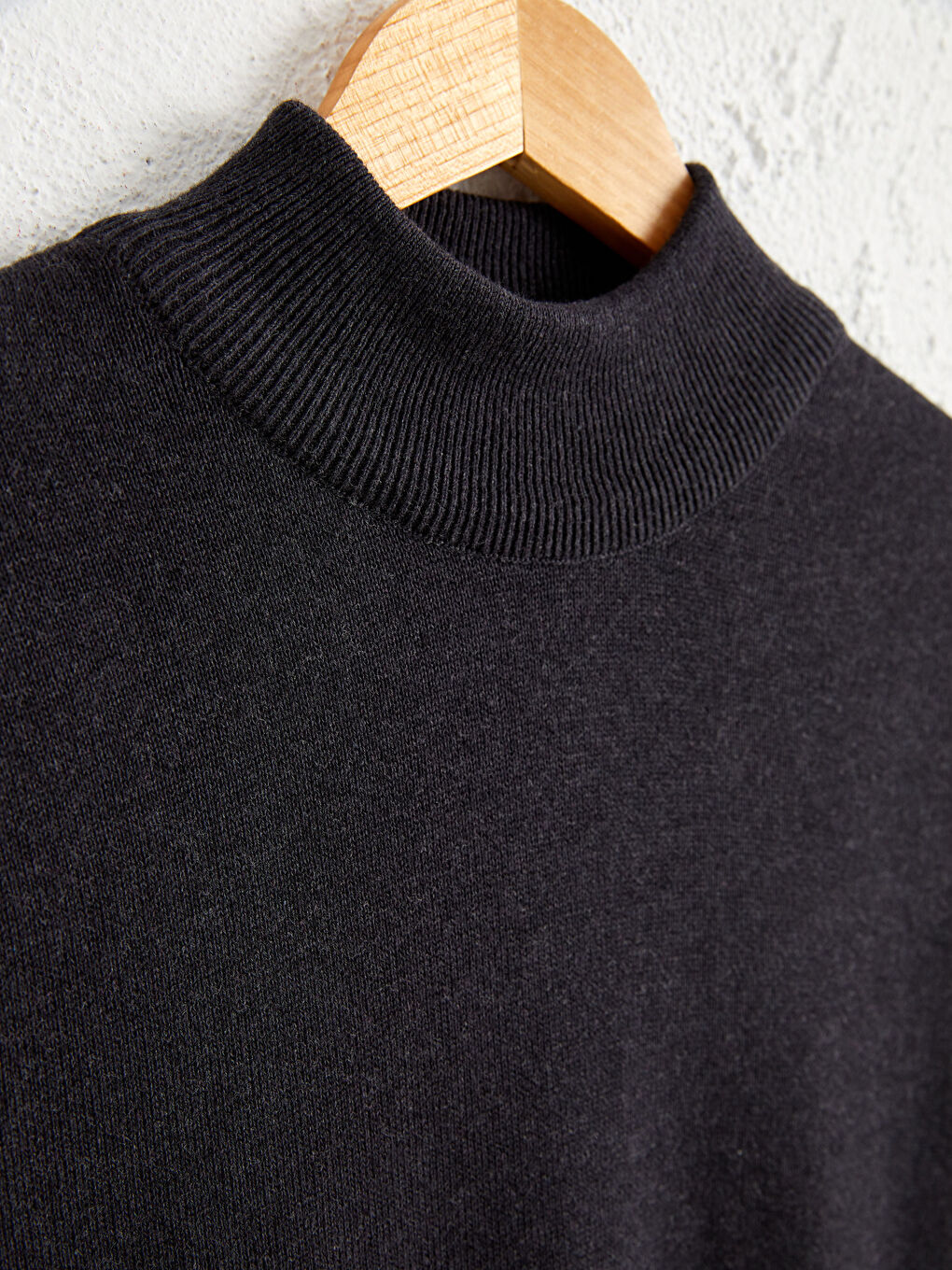 LCWAIKIKI Basic Halber Rollkragen Strickpullover -0W3321Z8-D6X