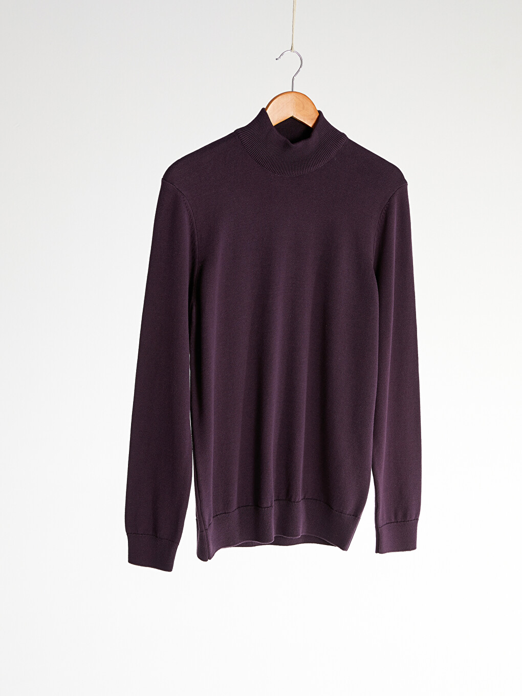 Mock Turtleneck Knitwear Sweater