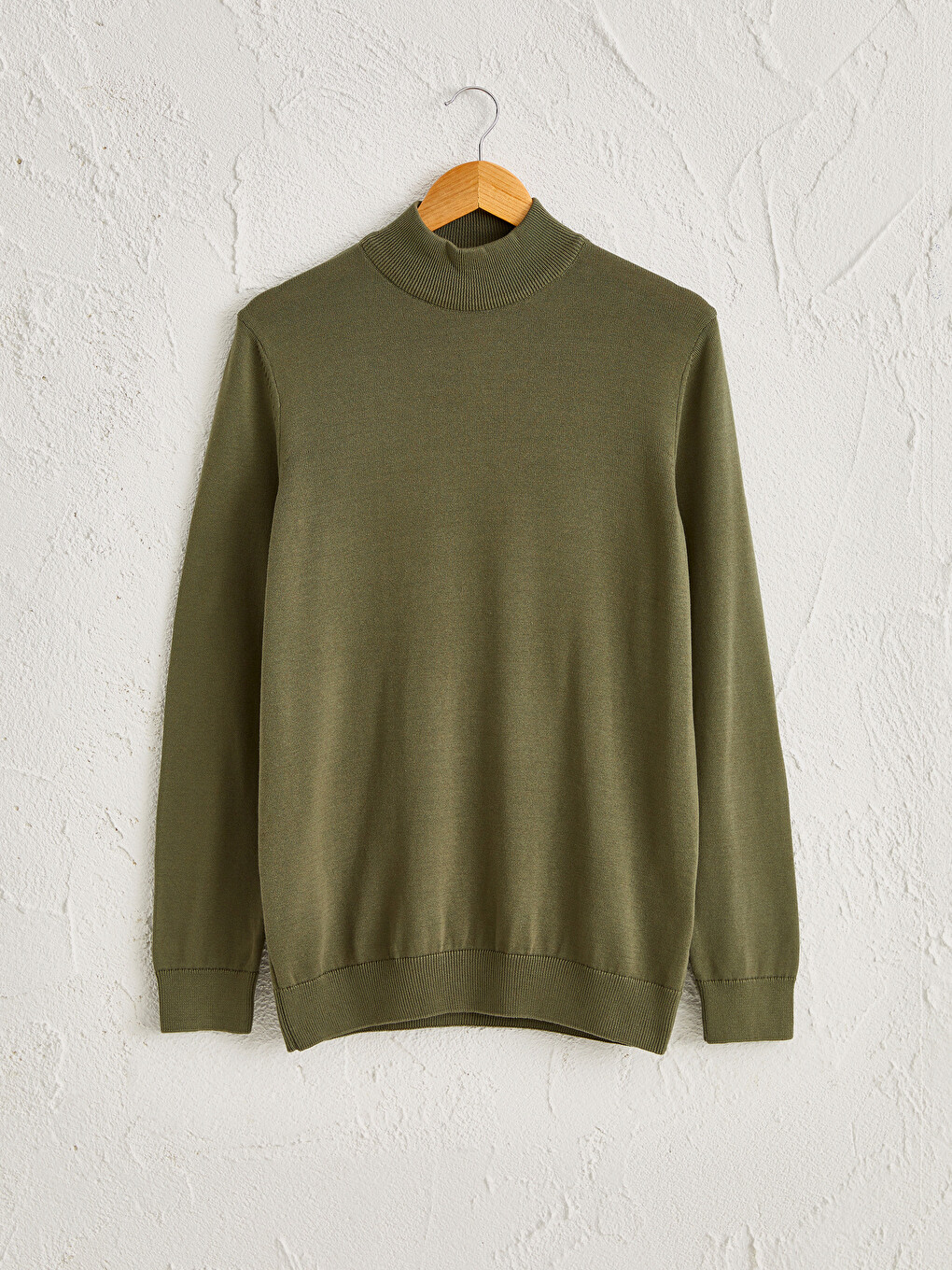 Mock Turtleneck Knitwear Sweater