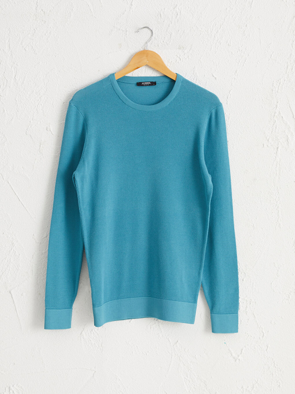 Crew Neck Basic Tricot Jumper