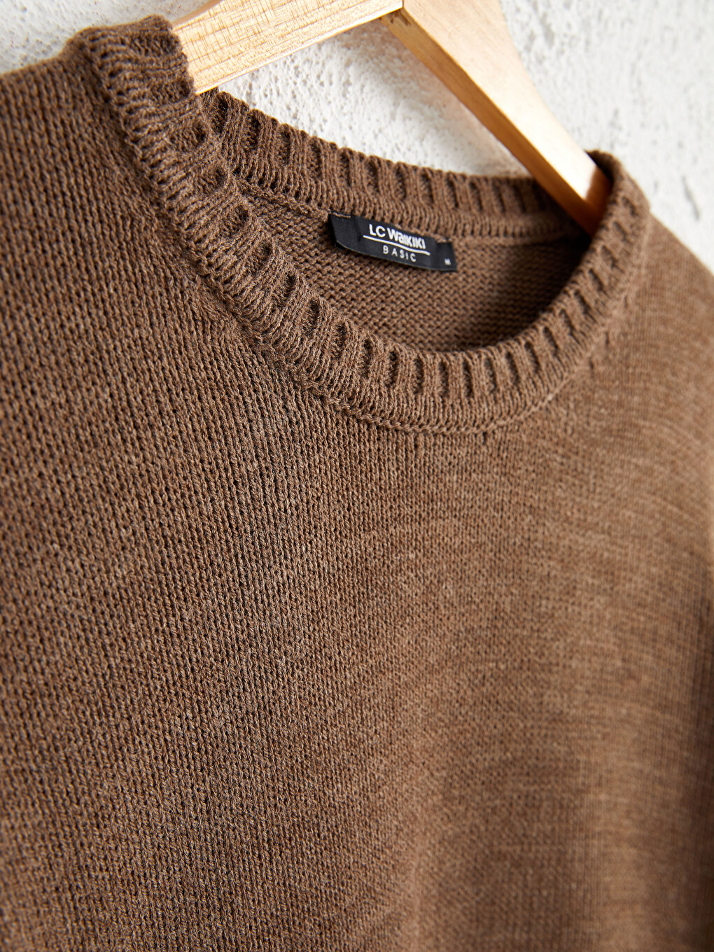 Crew Neck Thick Knitwear Sweater-1