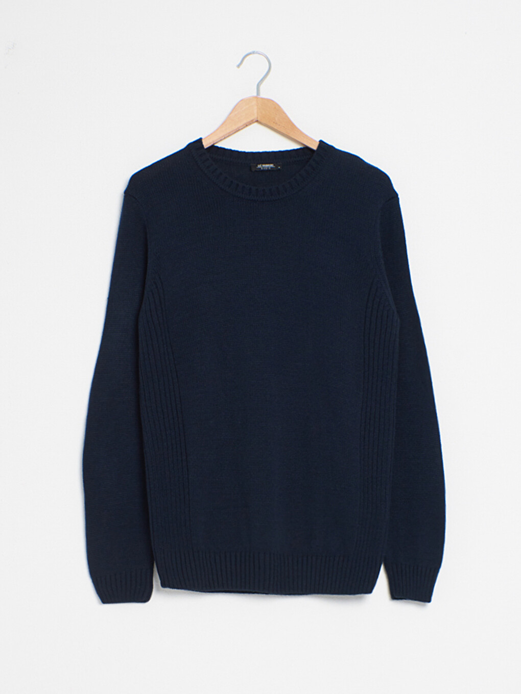 Crew Neck Thick Knitwear Sweater