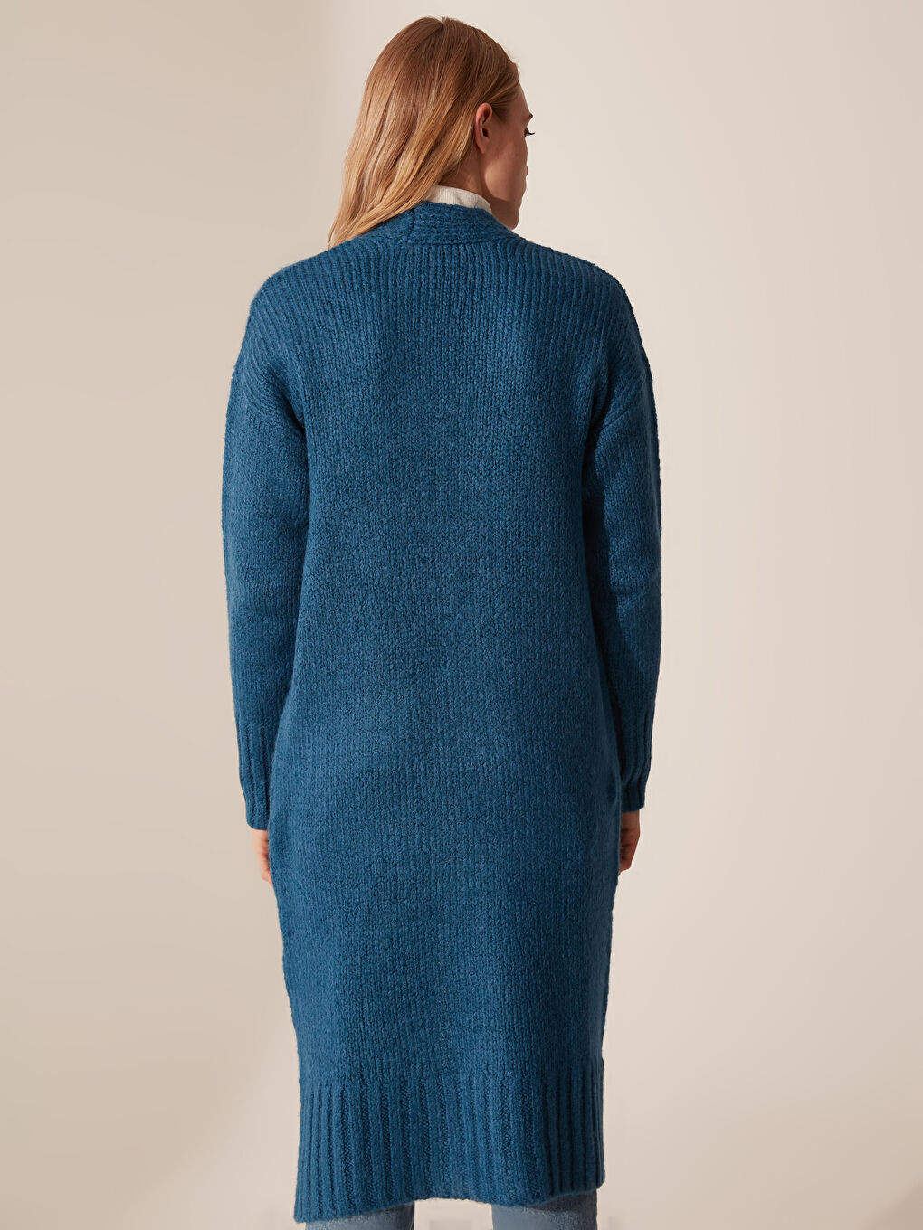 Cardigan ALBASTRU Femeie-3