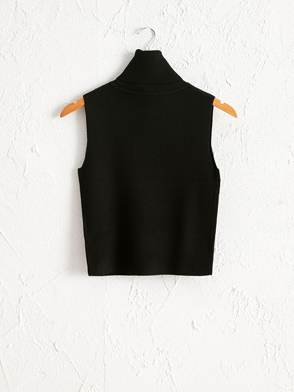 LCW Vision Turtleneck Sleeveless Bright Tricot Jumper -0W3578Z8-CVL