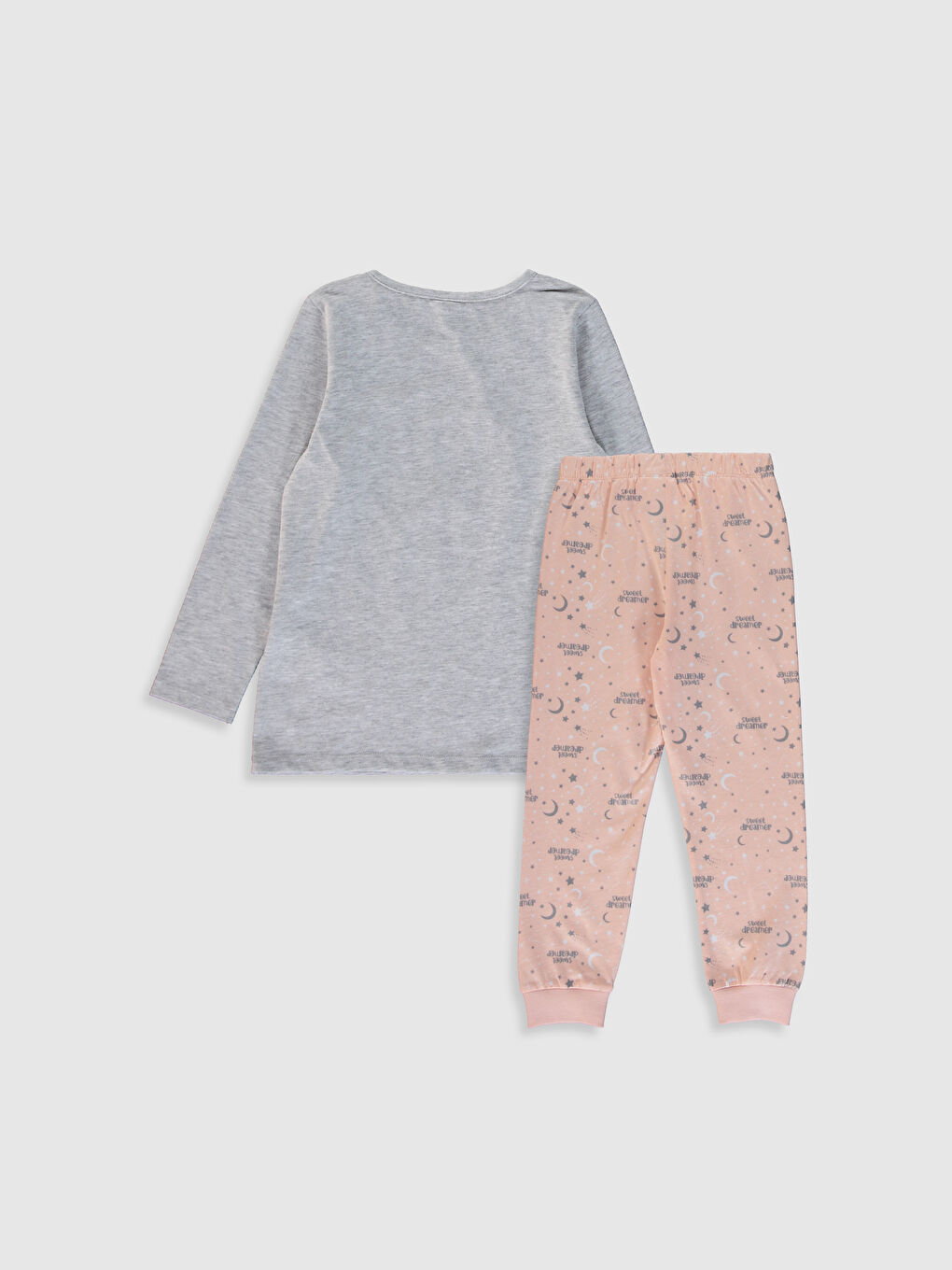 LCW Kids Girl's Sweet Dreamer Printed Pajamas Set -0W3625Z4-CT3