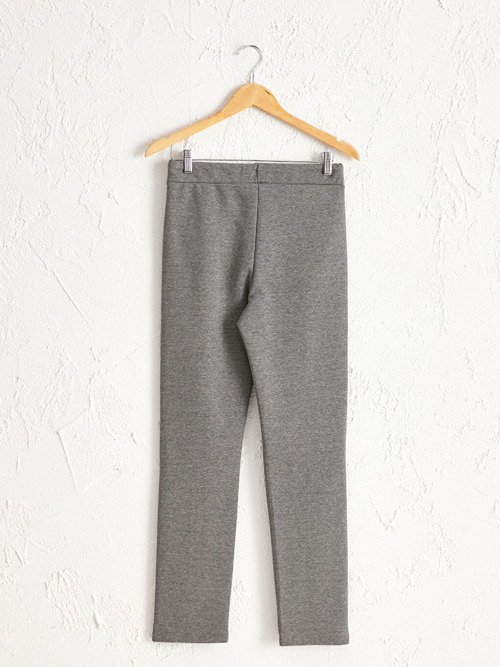 Elastic Waist Cotton Trousers-1