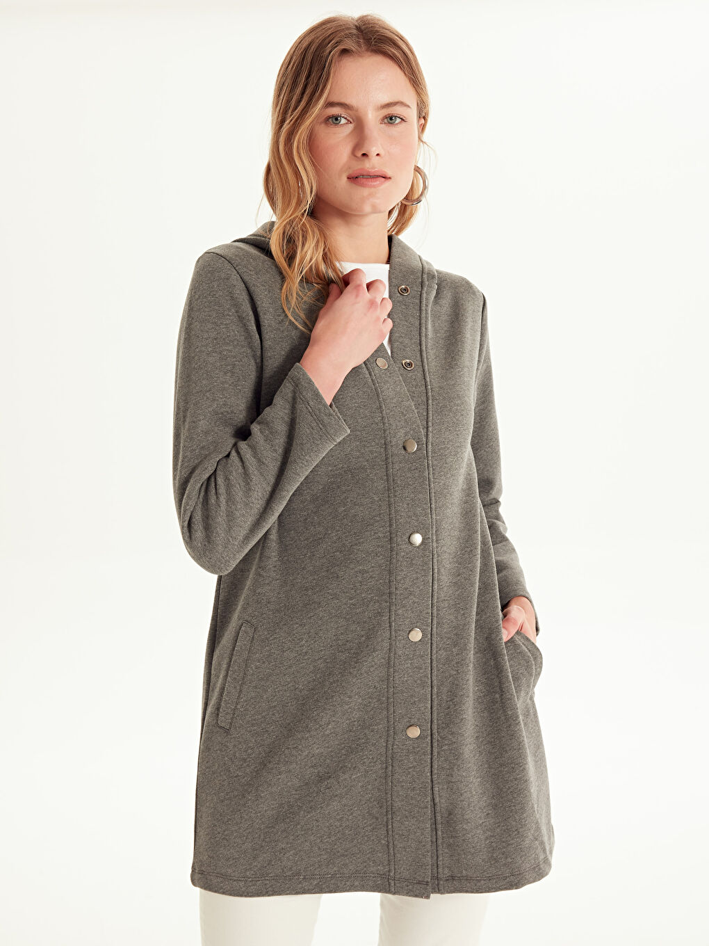 Women's Hoodie Sports Cardigan-1