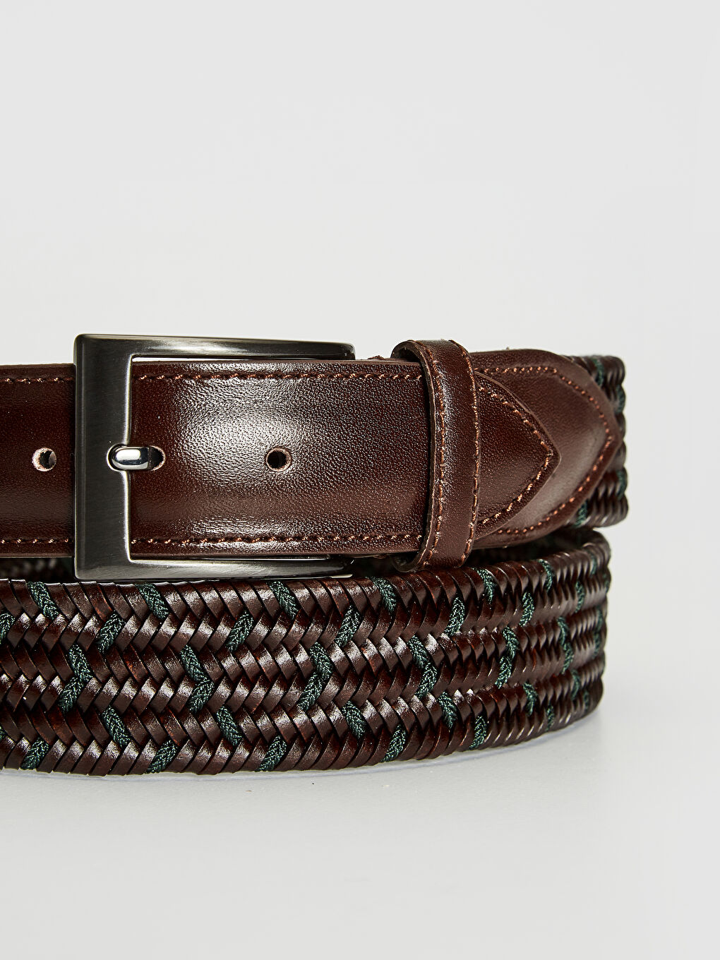 Kahverengi Hakiki Deri Kemer-1