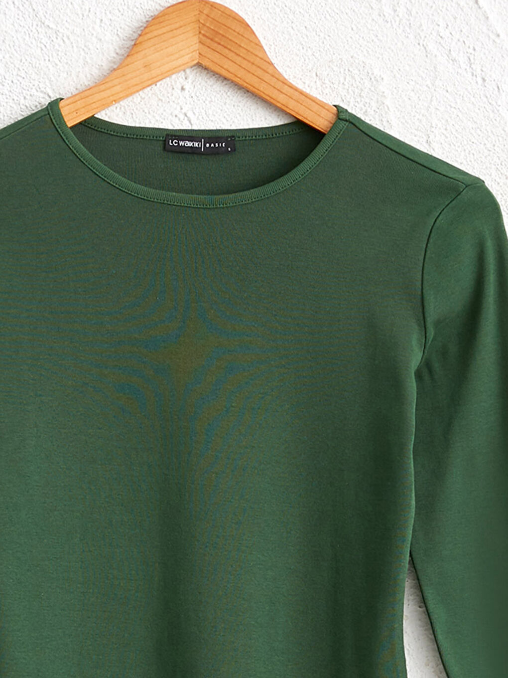 Plain Basic Cotton T-Shirt-2