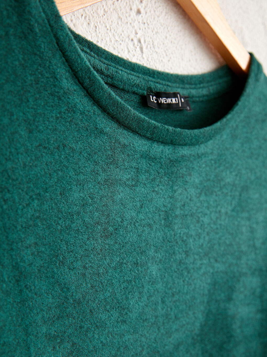 Turuncu Bisiklet Yaka Basic Triko Kazak-1